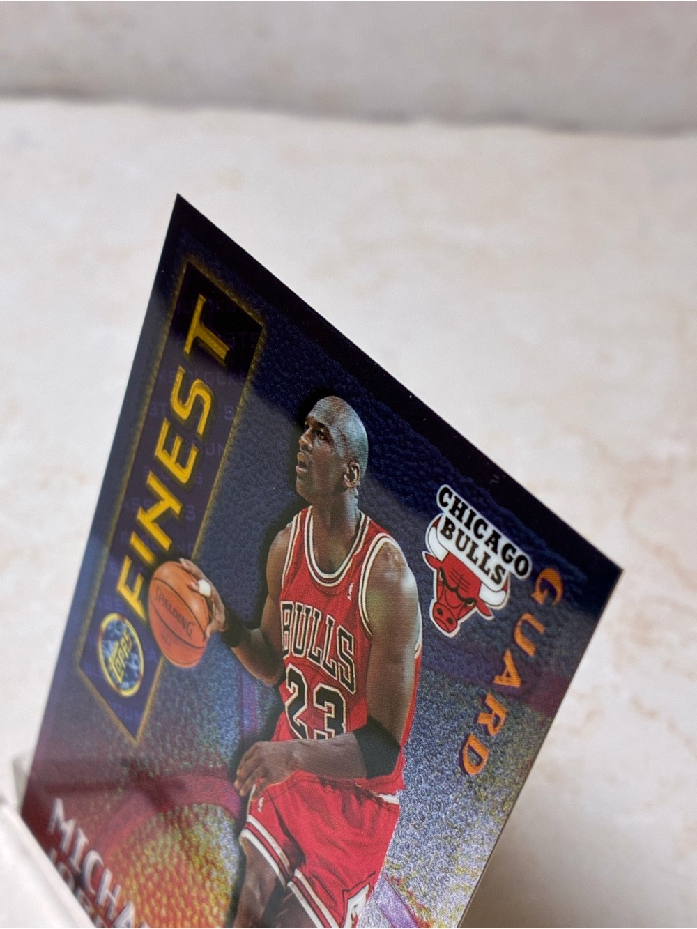 SOLD!!   Michael Jordan Chicago Bulls Topps Finest Mystery #M1 - Picture 3 of 7